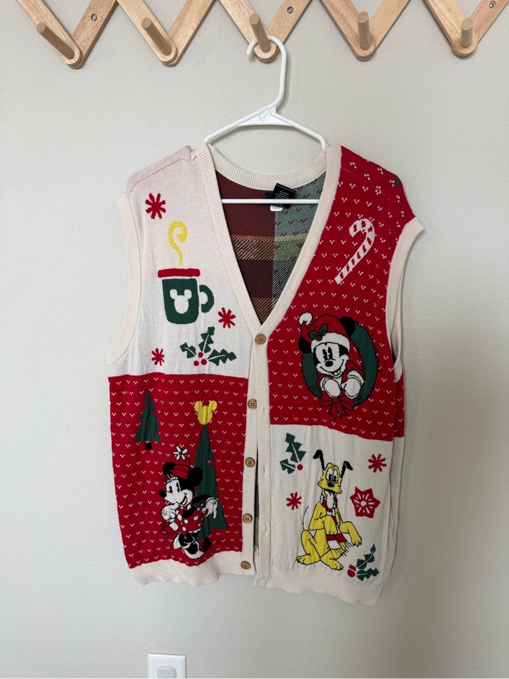 DISNEY Holiday Knit Vest